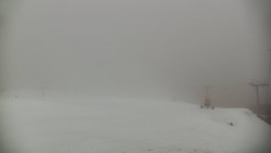 Horní část sjezdovky skiareálu Hlubočky