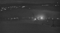 Horní část sjezdovky skiareálu Hlubočky