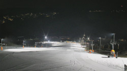 Horní část sjezdovky skiareálu Hlubočky