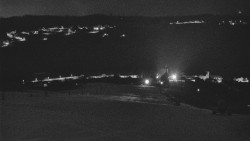 Horní část sjezdovky skiareálu Hlubočky