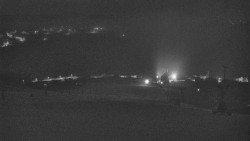 Horní část sjezdovky skiareálu Hlubočky