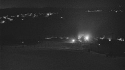 Horní část sjezdovky skiareálu Hlubočky