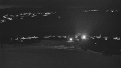 Horní část sjezdovky skiareálu Hlubočky