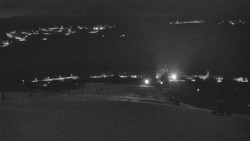 Horní část sjezdovky skiareálu Hlubočky