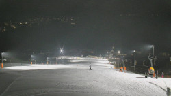 Horní část sjezdovky skiareálu Hlubočky