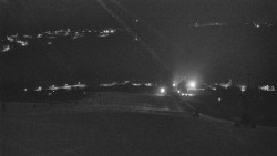 Horní část sjezdovky skiareálu Hlubočky