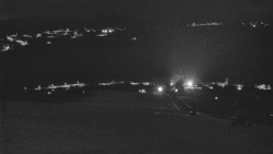 Horní část sjezdovky skiareálu Hlubočky