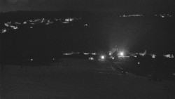 Horní část sjezdovky skiareálu Hlubočky