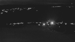 Horní část sjezdovky skiareálu Hlubočky