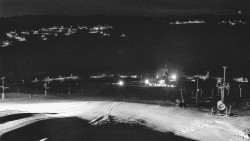 Horní část sjezdovky skiareálu Hlubočky