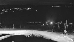 Horní část sjezdovky skiareálu Hlubočky