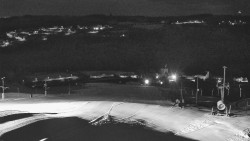 Horní část sjezdovky skiareálu Hlubočky