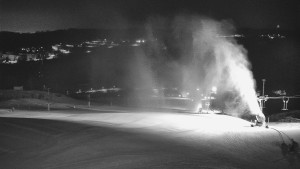 Skiareál Hlubočky - Horní část sjezdovky skiareálu Hlubočky - 16.2.2026 v 05:00