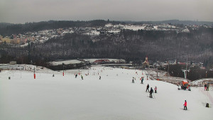 Skiareál Hlubočky - Horní část sjezdovky skiareálu Hlubočky - 16.2.2026 v 11:25
