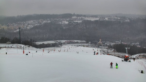 Skiareál Hlubočky - Horní část sjezdovky skiareálu Hlubočky - 16.2.2026 v 15:10