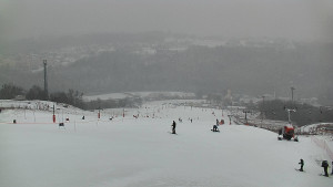 Skiareál Hlubočky - Horní část sjezdovky skiareálu Hlubočky - 16.2.2026 v 15:40