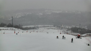 Skiareál Hlubočky - Horní část sjezdovky skiareálu Hlubočky - 16.2.2026 v 16:25