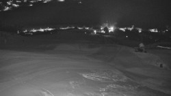 Horní část sjezdovky skiareálu Hlubočky