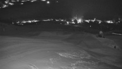 Horní část sjezdovky skiareálu Hlubočky