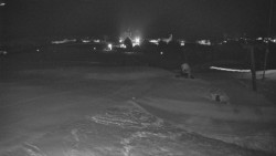 Horní část sjezdovky skiareálu Hlubočky