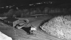 Horní část sjezdovky skiareálu Hlubočky