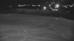 Horní část sjezdovky skiareálu Hlubočky