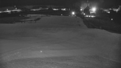 Horní část sjezdovky skiareálu Hlubočky