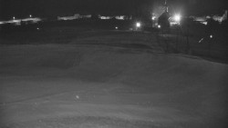 Horní část sjezdovky skiareálu Hlubočky