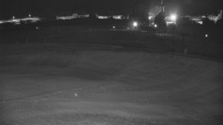 Horní část sjezdovky skiareálu Hlubočky