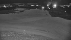 Horní část sjezdovky skiareálu Hlubočky