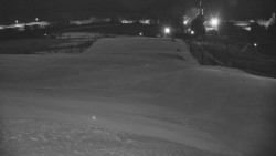 Horní část sjezdovky skiareálu Hlubočky