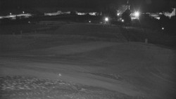 Horní část sjezdovky skiareálu Hlubočky