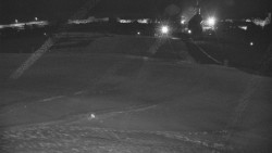 Horní část sjezdovky skiareálu Hlubočky