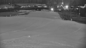 Skiareál Hlubočky - Horní část sjezdovky skiareálu Hlubočky - 2.3.2026 v 05:50