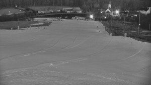 Skiareál Hlubočky - Horní část sjezdovky skiareálu Hlubočky - 2.3.2026 v 05:55