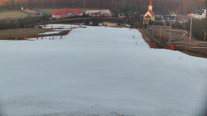 Skiareál Hlubočky - Horní část sjezdovky skiareálu Hlubočky - 2.3.2026 v 07:15