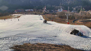 Skiareál Hlubočky - Horní část sjezdovky skiareálu Hlubočky - 2.3.2026 v 15:55