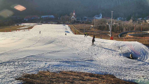 Skiareál Hlubočky - Horní část sjezdovky skiareálu Hlubočky - 2.3.2026 v 16:35