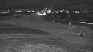 Skiareál Hlubočky - Horní část sjezdovky skiareálu Hlubočky - 2.3.2026 v 19:20