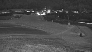 Skiareál Hlubočky - Horní část sjezdovky skiareálu Hlubočky - 2.3.2026 v 19:55