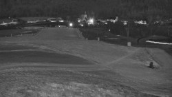 Horní část sjezdovky skiareálu Hlubočky