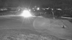 Horní část sjezdovky skiareálu Hlubočky