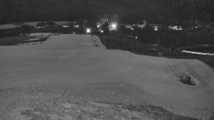 Skiareál Hlubočky - Horní část sjezdovky skiareálu Hlubočky - 3.3.2026 v 01:40