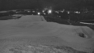 Skiareál Hlubočky - Horní část sjezdovky skiareálu Hlubočky - 3.3.2026 v 02:50