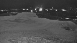 Skiareál Hlubočky - Horní část sjezdovky skiareálu Hlubočky - 3.3.2026 v 04:25