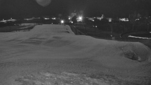 Skiareál Hlubočky - Horní část sjezdovky skiareálu Hlubočky - 3.3.2026 v 04:40