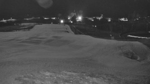 Skiareál Hlubočky - Horní část sjezdovky skiareálu Hlubočky - 3.3.2026 v 04:50