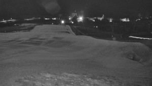 Skiareál Hlubočky - Horní část sjezdovky skiareálu Hlubočky - 3.3.2026 v 05:20