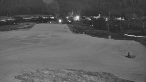 Skiareál Hlubočky - Horní část sjezdovky skiareálu Hlubočky - 3.3.2026 v 05:40