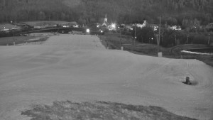 Skiareál Hlubočky - Horní část sjezdovky skiareálu Hlubočky - 3.3.2026 v 05:45